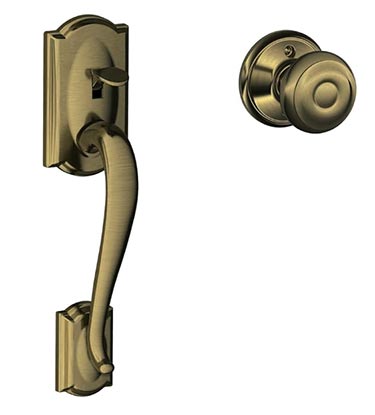 brass door knob polish