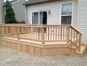 residential decks, decking