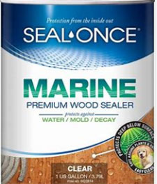 seal once marine premium wood sealer