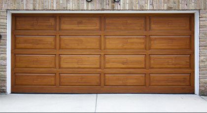 refinish wood garage doors